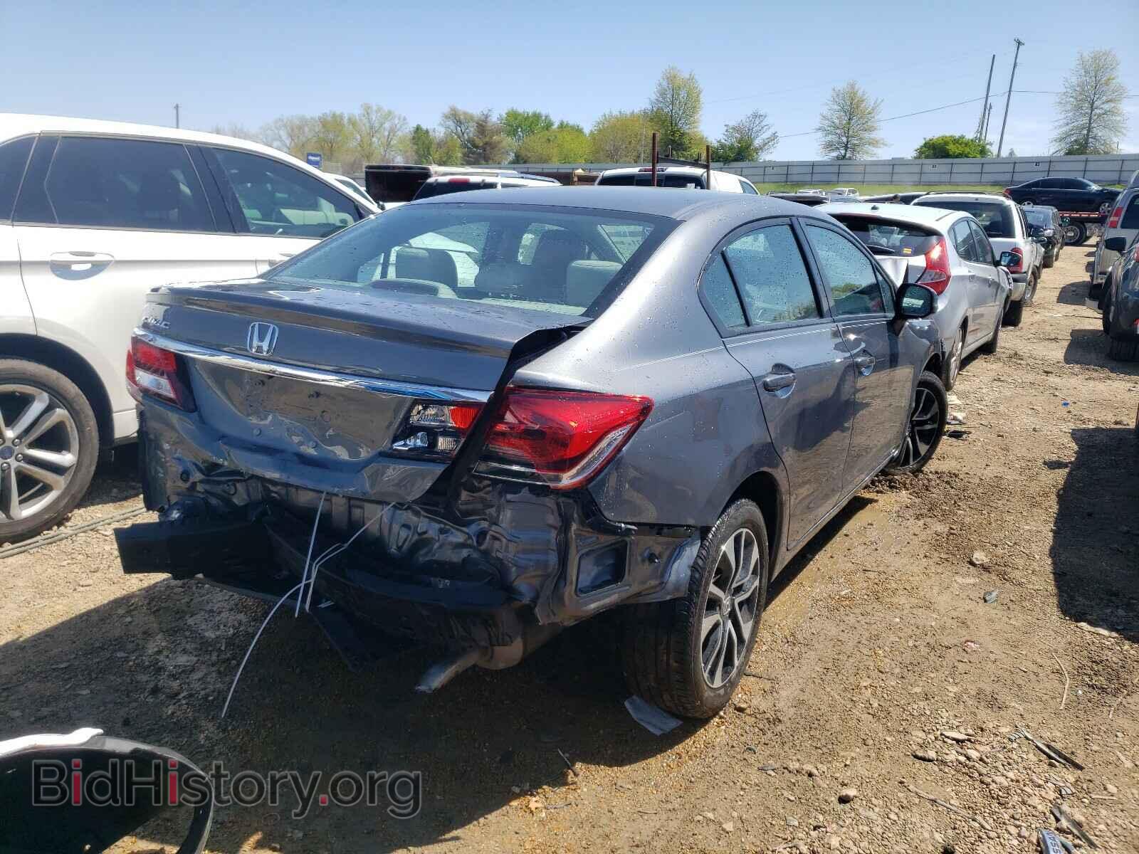 2013 HONDA CIVIC - VIN: 19XFB2F83DE053916 - Фото 4