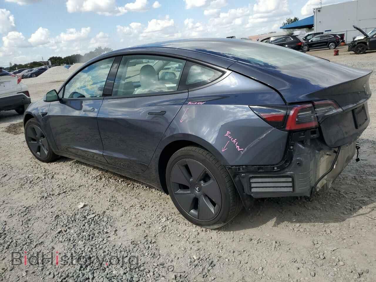 2022 TESLA MODEL 3 - VIN: 5YJ3E1EA2NF343763 - Фото 2