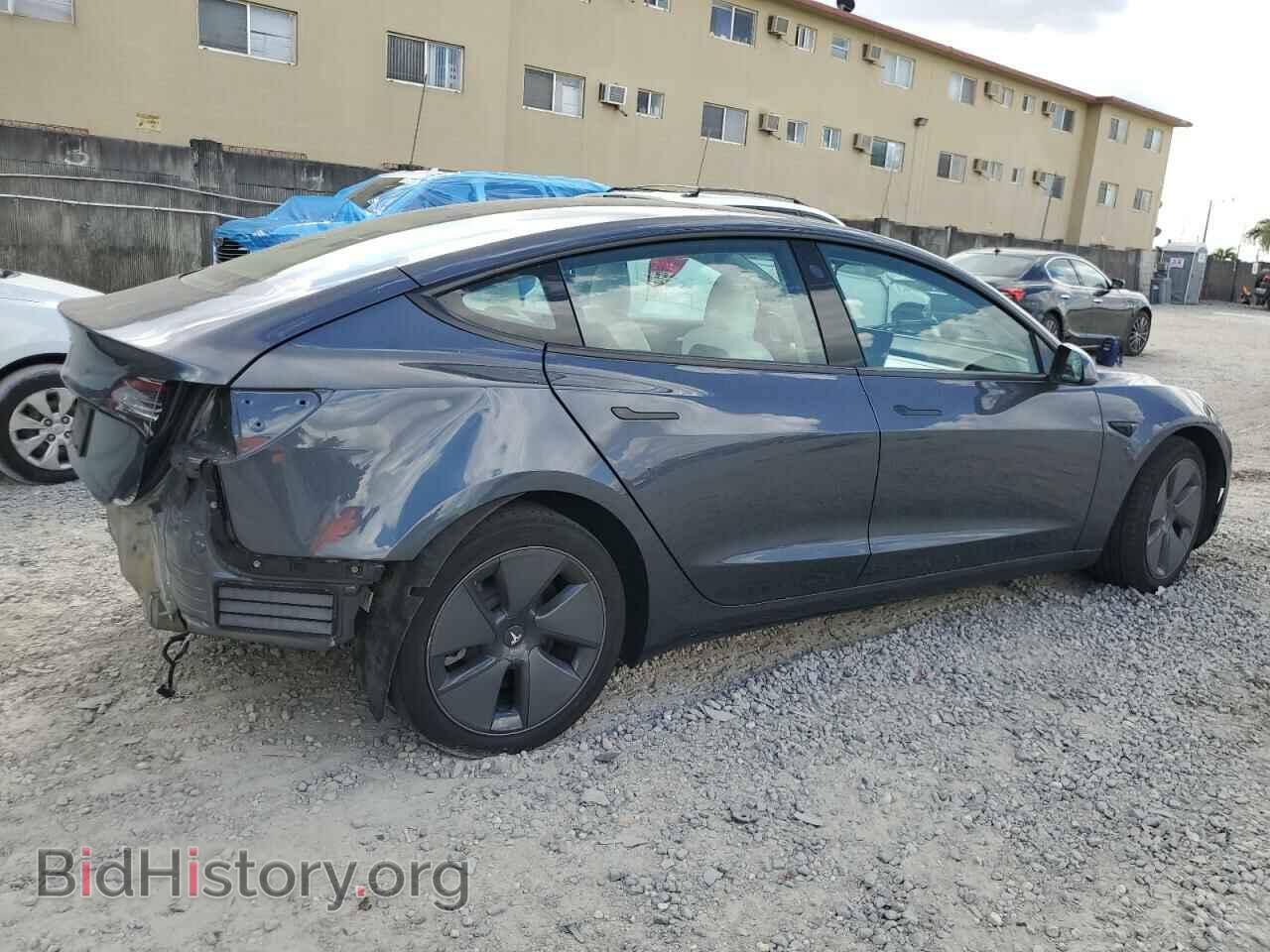 2022 TESLA MODEL 3 - VIN: 5YJ3E1EA2NF343763 - Фото 3