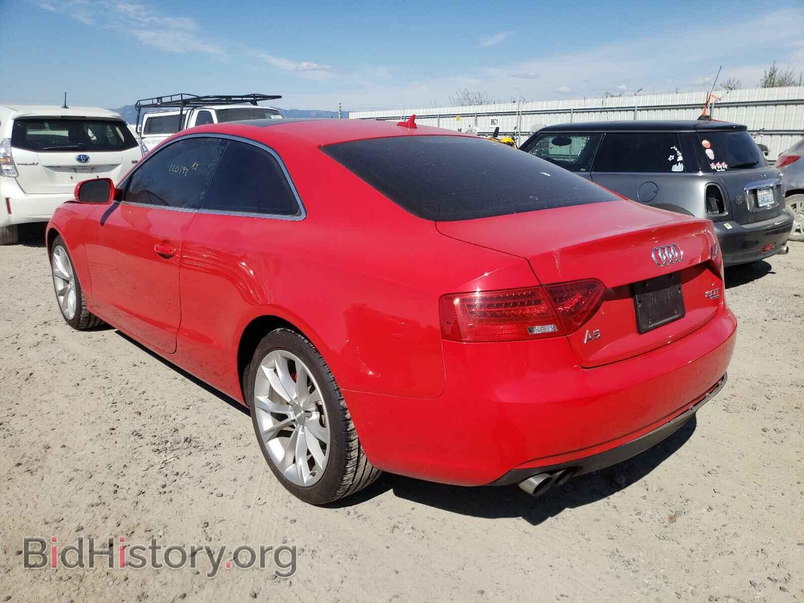 2013 AUDI A5 - VIN: WAULFAFR0DA039708 - Photo 3