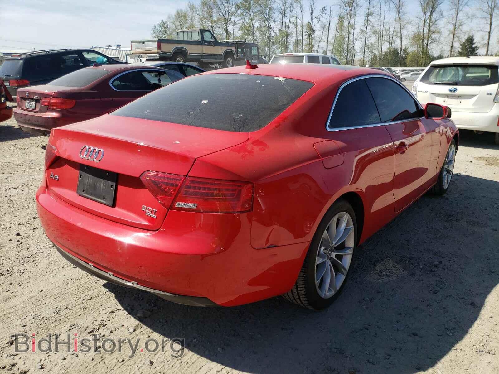 2013 AUDI A5 - VIN: WAULFAFR0DA039708 - Photo 4