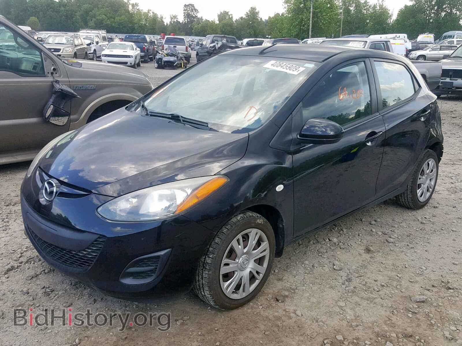 2013 MAZDA 2 - VIN: JM1DE1KY3D0164991 - Фото 2