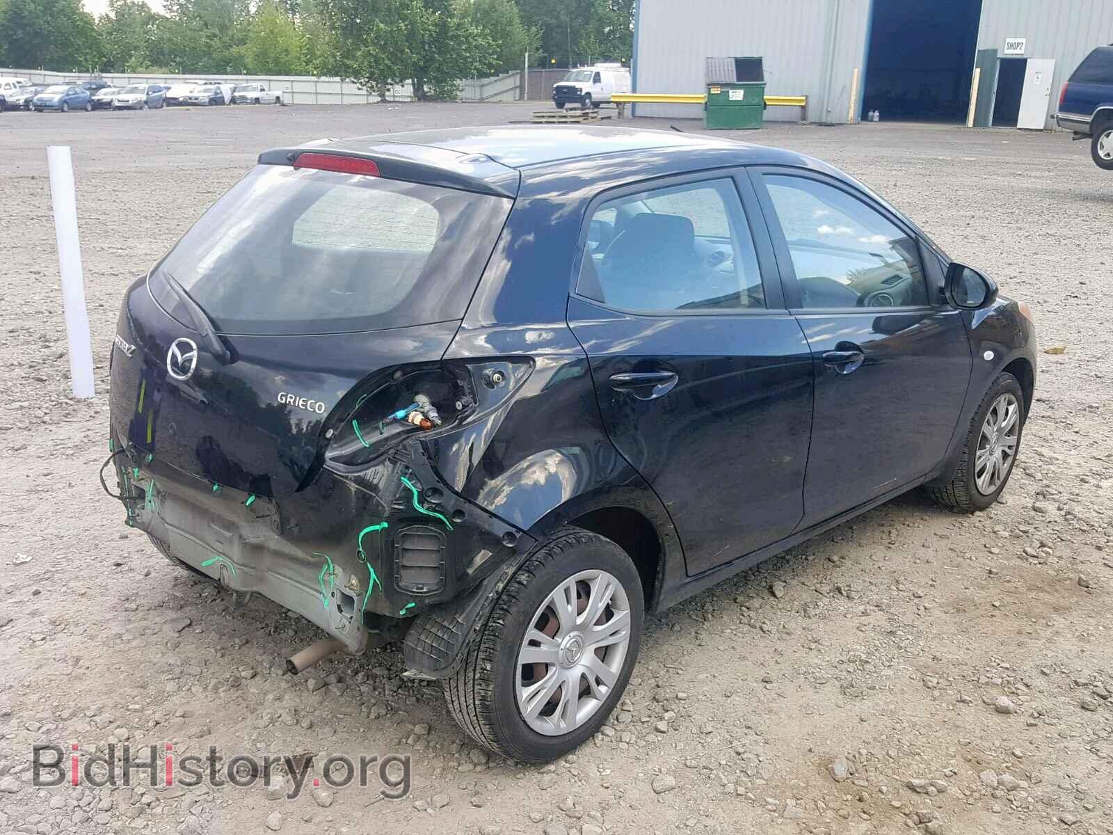 2013 MAZDA 2 - VIN: JM1DE1KY3D0164991 - Фото 4