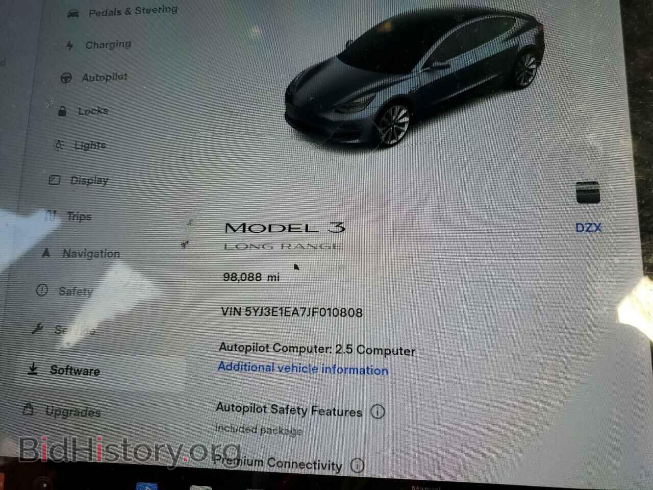 2018 TESLA MODEL 3 - VIN: 5YJ3E1EA7JF010808 - Фото 9