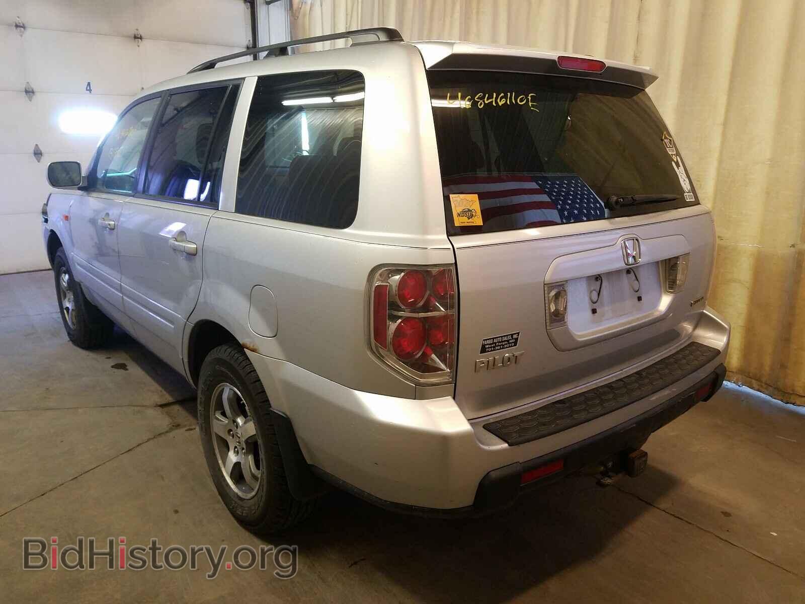 2006 HONDA PILOT - VIN: 2HKYF18486H546376 - Фото 3