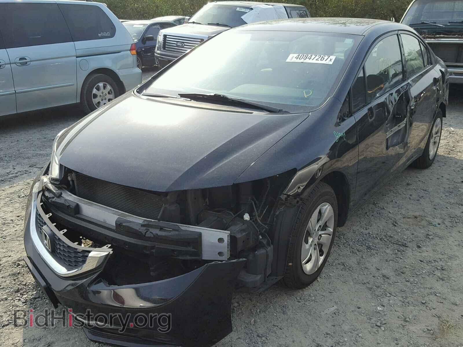 2013 HONDA CIVIC - VIN: 19XFB2F50DE237250 - Фото 2