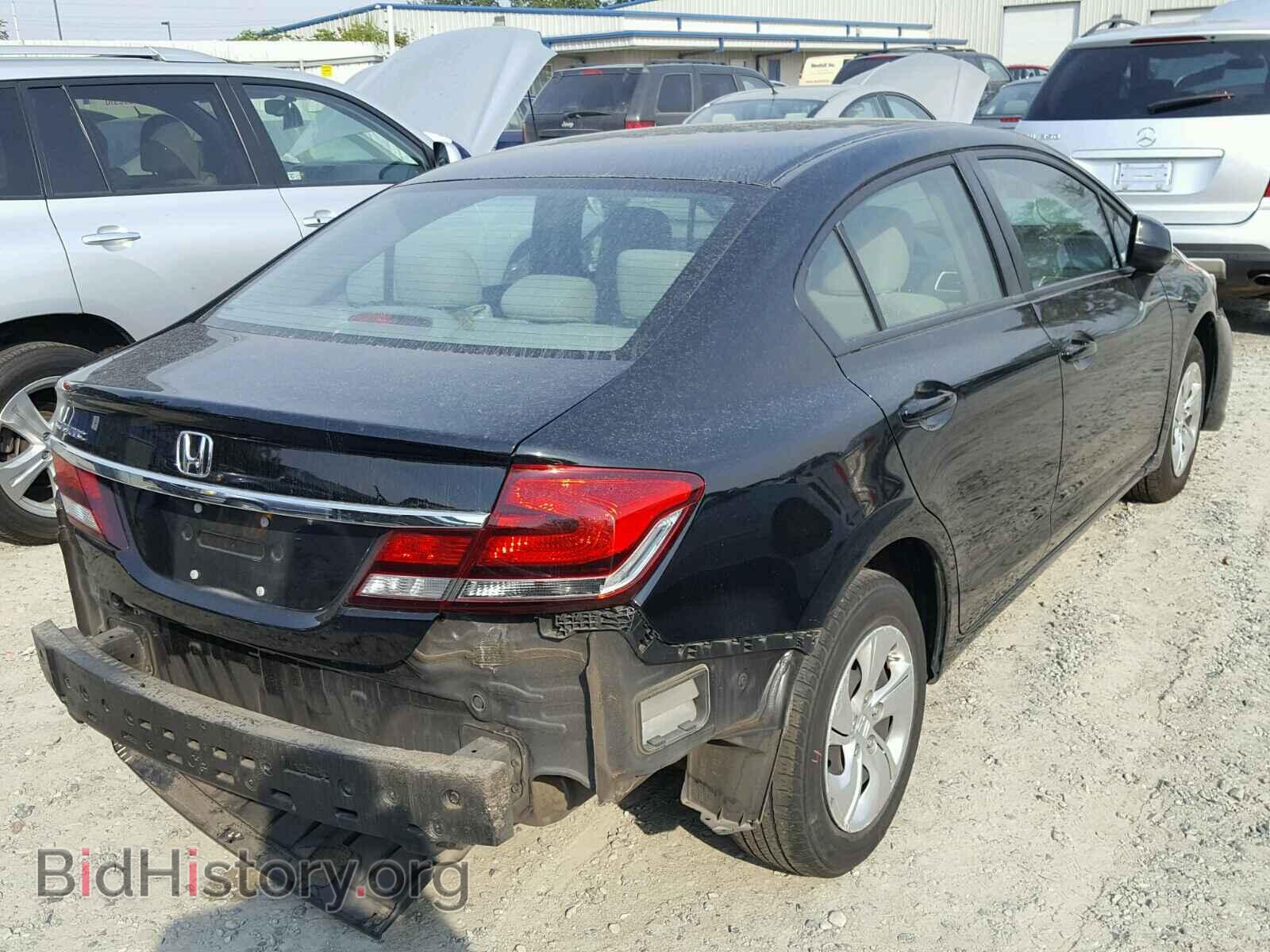 2013 HONDA CIVIC - VIN: 19XFB2F50DE237250 - Фото 4