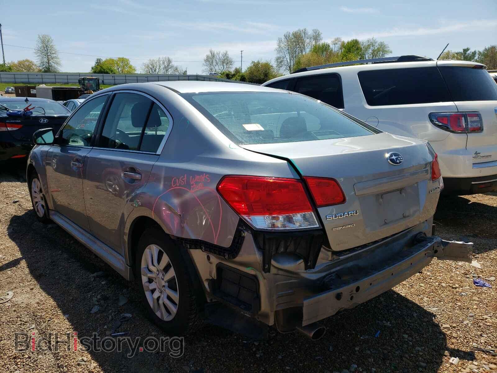 2011 SUBARU LEGACY - VIN: 4S3BMCA64B3235813 - Фото 3