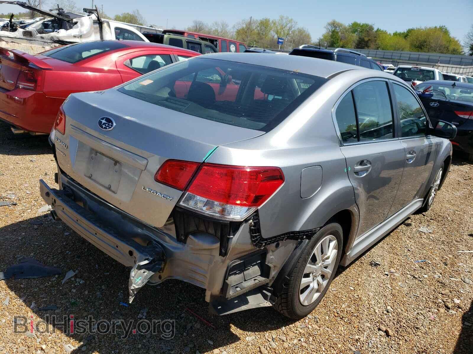 2011 SUBARU LEGACY - VIN: 4S3BMCA64B3235813 - Фото 4