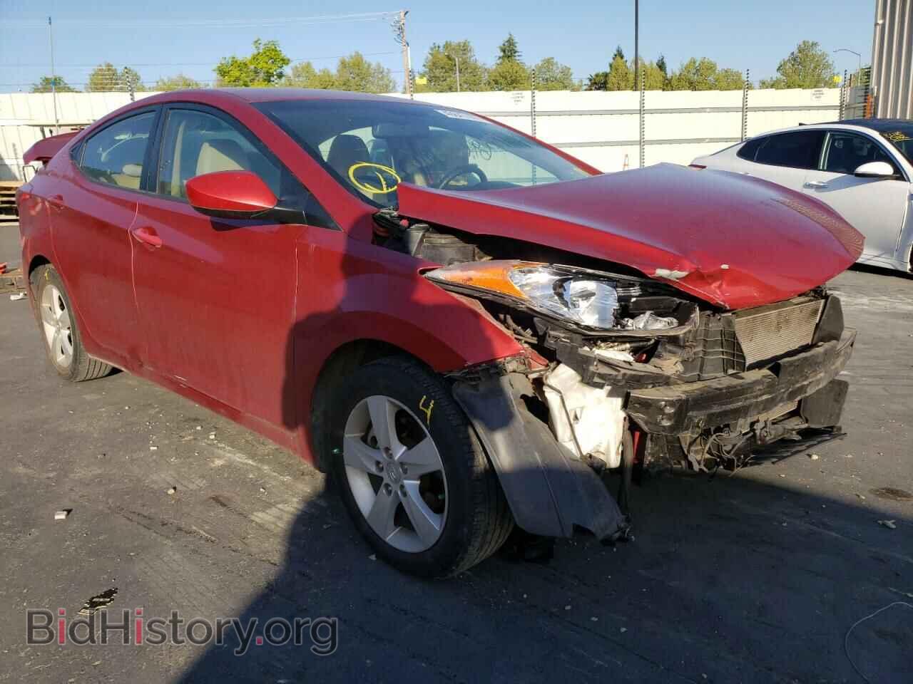 Photo KMHDH4AE7CU428930 - HYUNDAI ELANTRA 2012