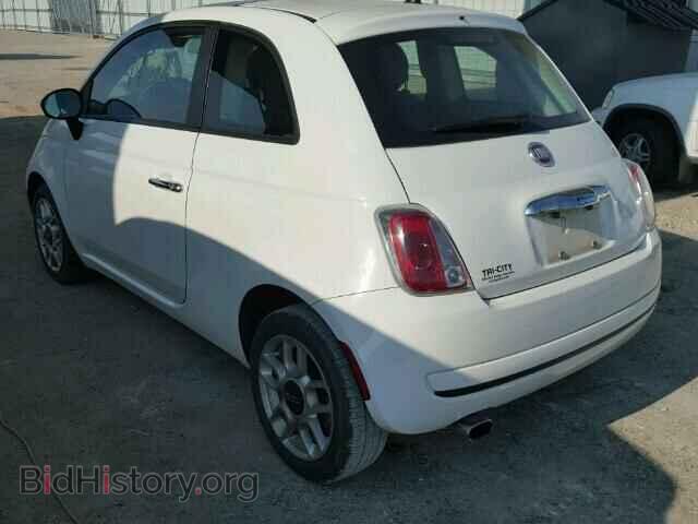2012 FIAT 500 - VIN: 3C3CFFAR4CT304066 - Фото 3