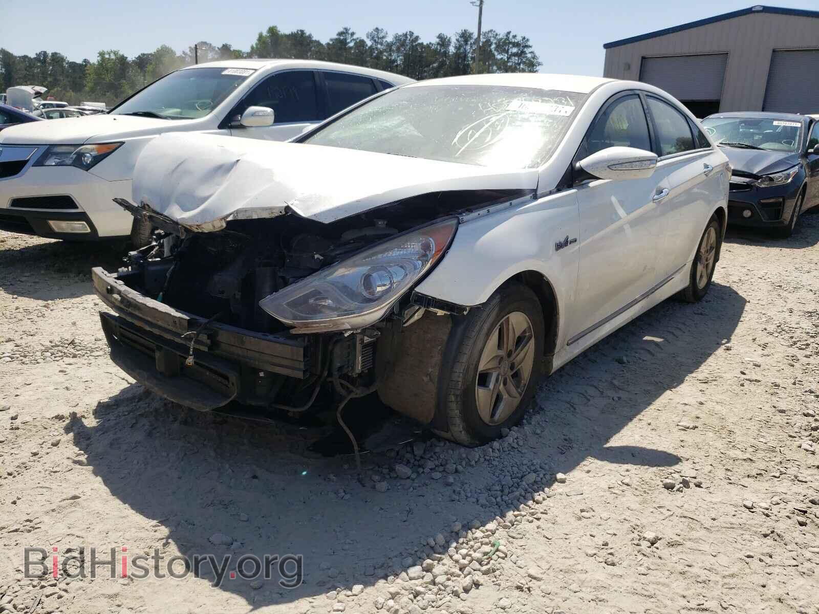 2012 HYUNDAI SONATA - VIN: KMHEC4A45CA044575 - Фото 2