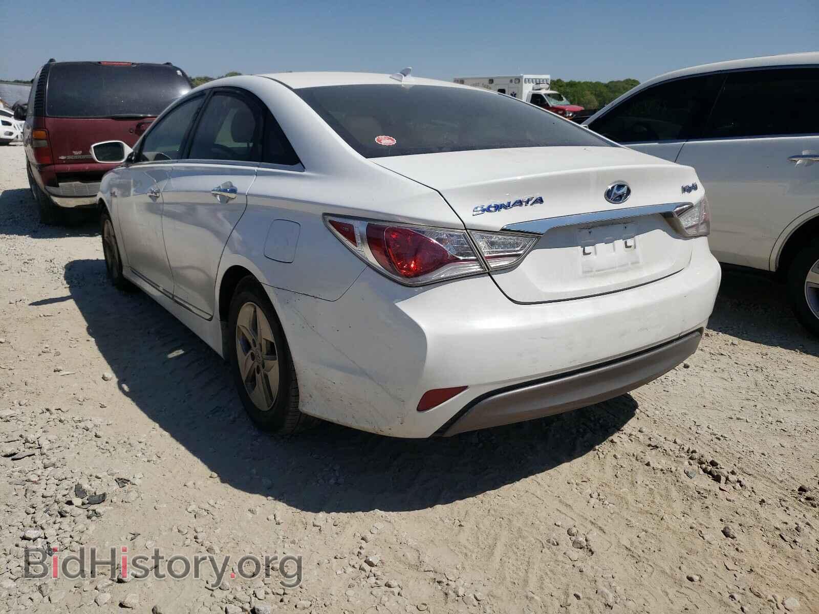 2012 HYUNDAI SONATA - VIN: KMHEC4A45CA044575 - Фото 3