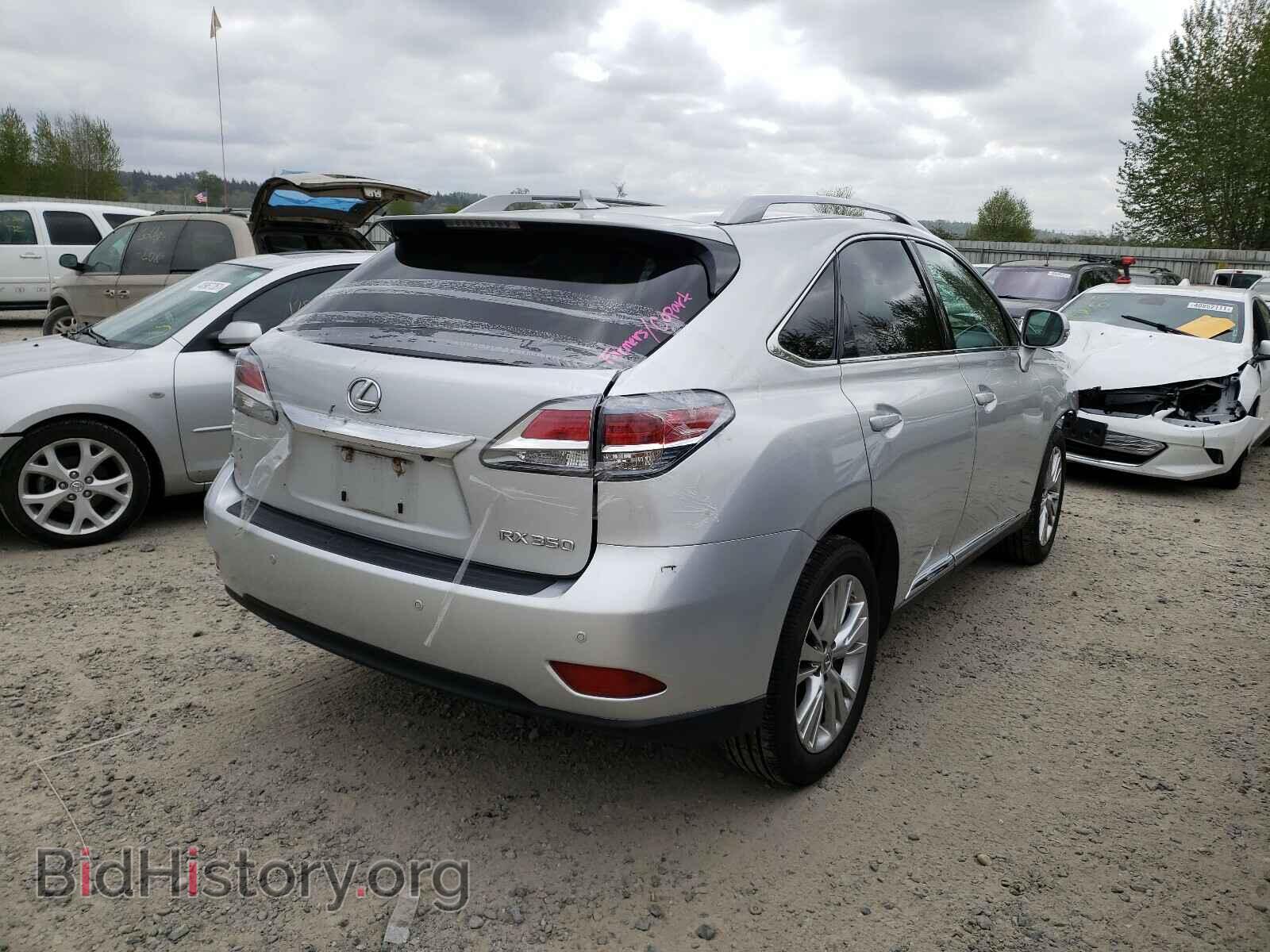 2013 LEXUS RX350 - VIN: 2T2BK1BA3DC169046 - Фото 4