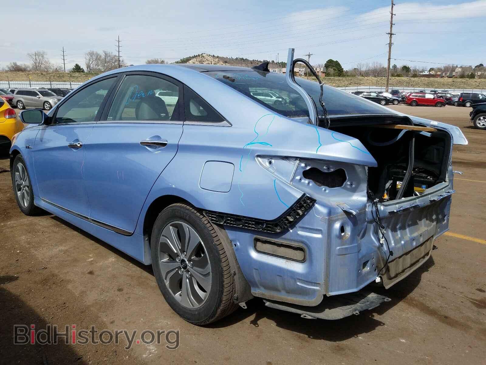 2013 HYUNDAI SONATA - VIN: KMHEC4A45DA076931 - Фото 3