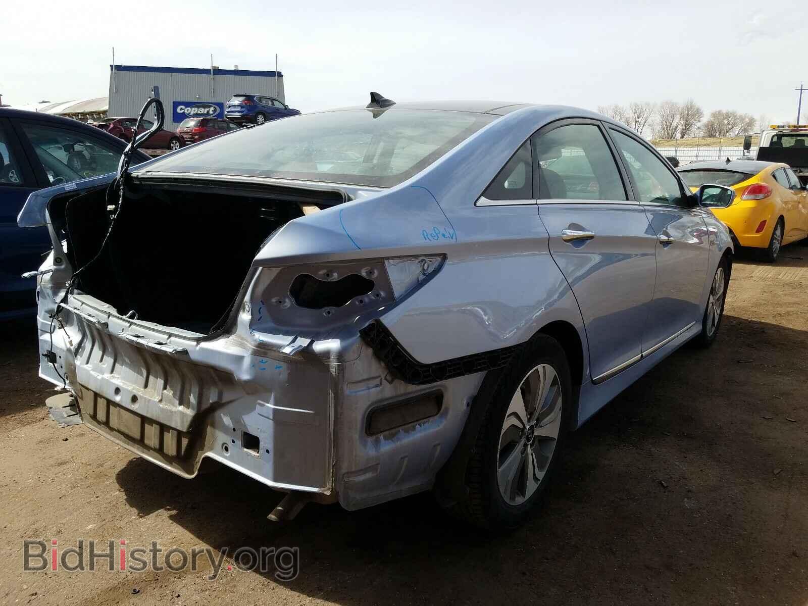 2013 HYUNDAI SONATA - VIN: KMHEC4A45DA076931 - Фото 4
