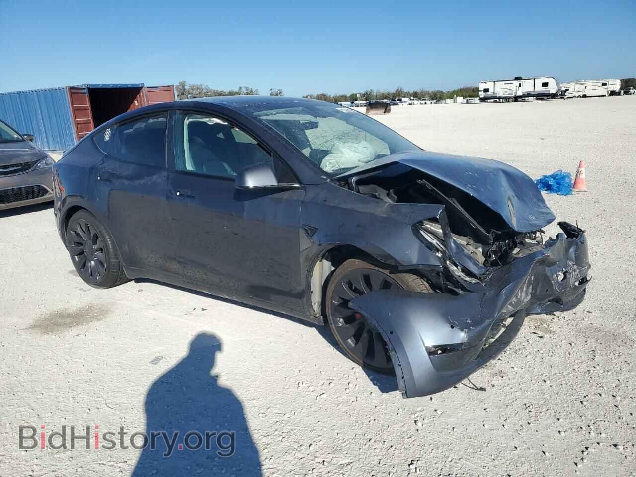 2021 TESLA MODEL Y - VIN: 5YJYGDEF8MF197476 - Фото 4