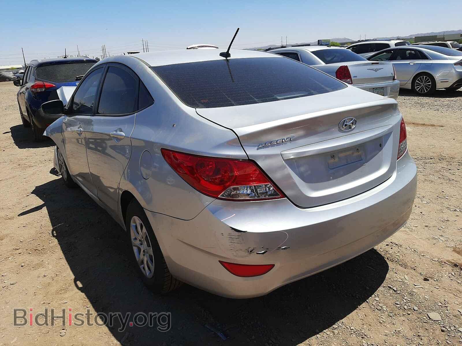 2013 HYUNDAI ACCENT - VIN: KMHCT4AEXDU538737 - Фото 3