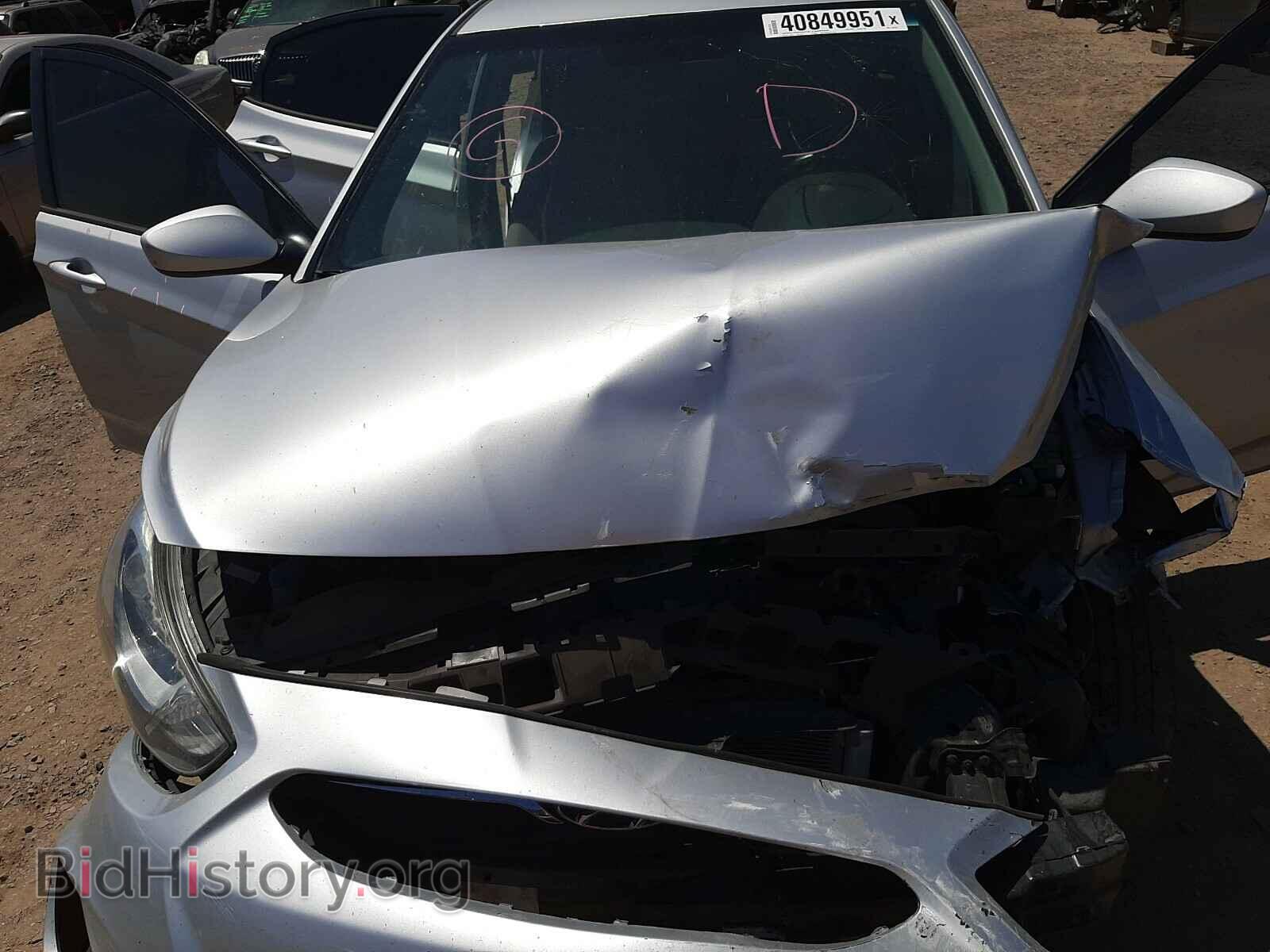 2013 HYUNDAI ACCENT - VIN: KMHCT4AEXDU538737 - Фото 7