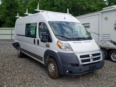 2014 RAM PROMASTER, белый — VIN 3C6TRVDG5EE123774, Copart