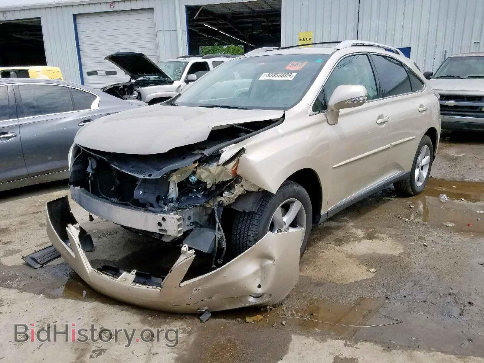 2011 LEXUS RX 350 - VIN: 2T2BK1BA4BC103456 - Фото 2