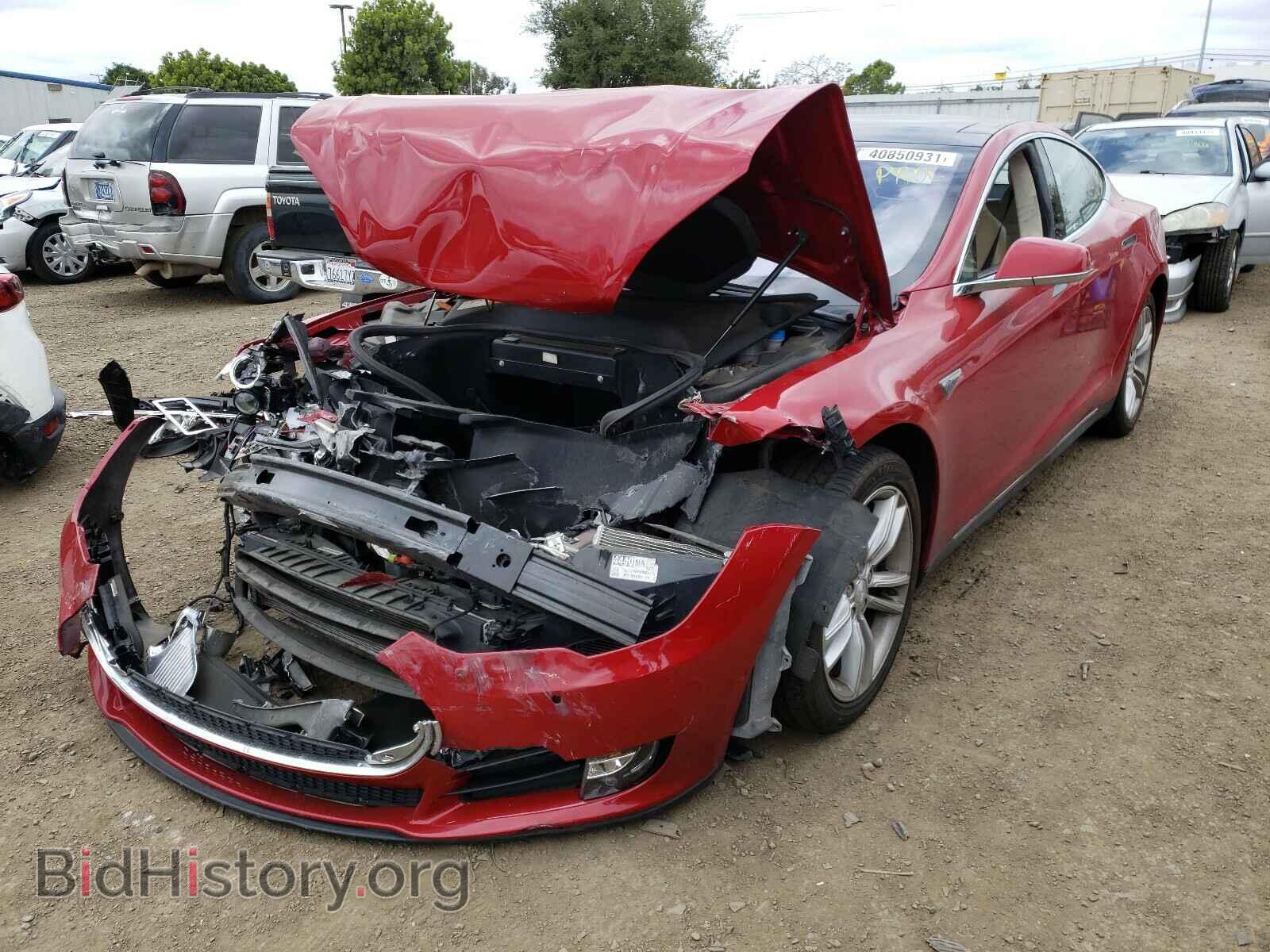 2013 TESLA MODEL S - VIN: 5YJSA1CN3DFP17261 - Photo 2