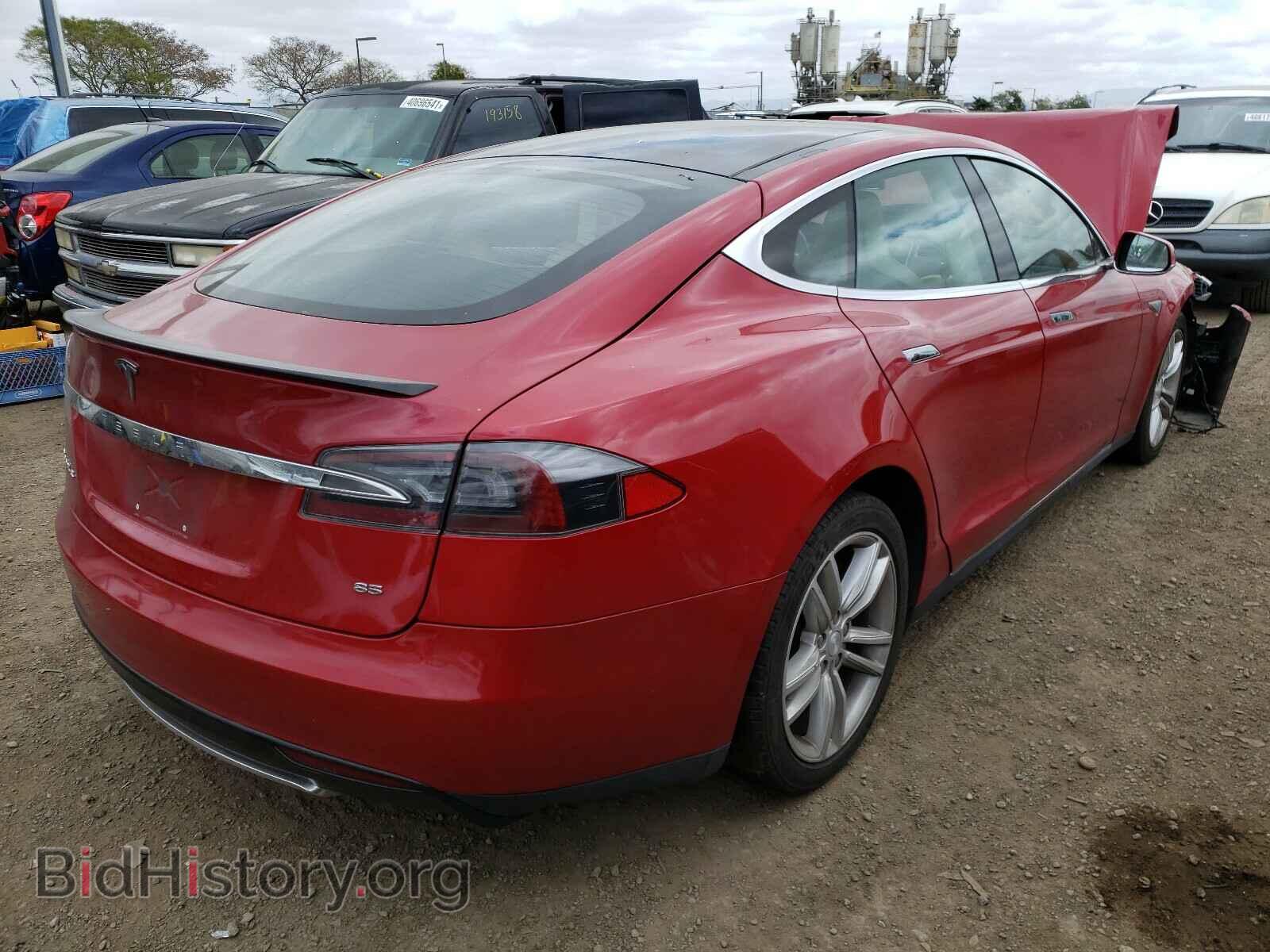 2013 TESLA MODEL S - VIN: 5YJSA1CN3DFP17261 - Photo 4
