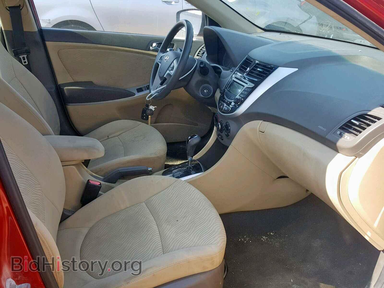 2012 HYUNDAI ACCENT - VIN: KMHCU4AE8CU093409 - Фото 5