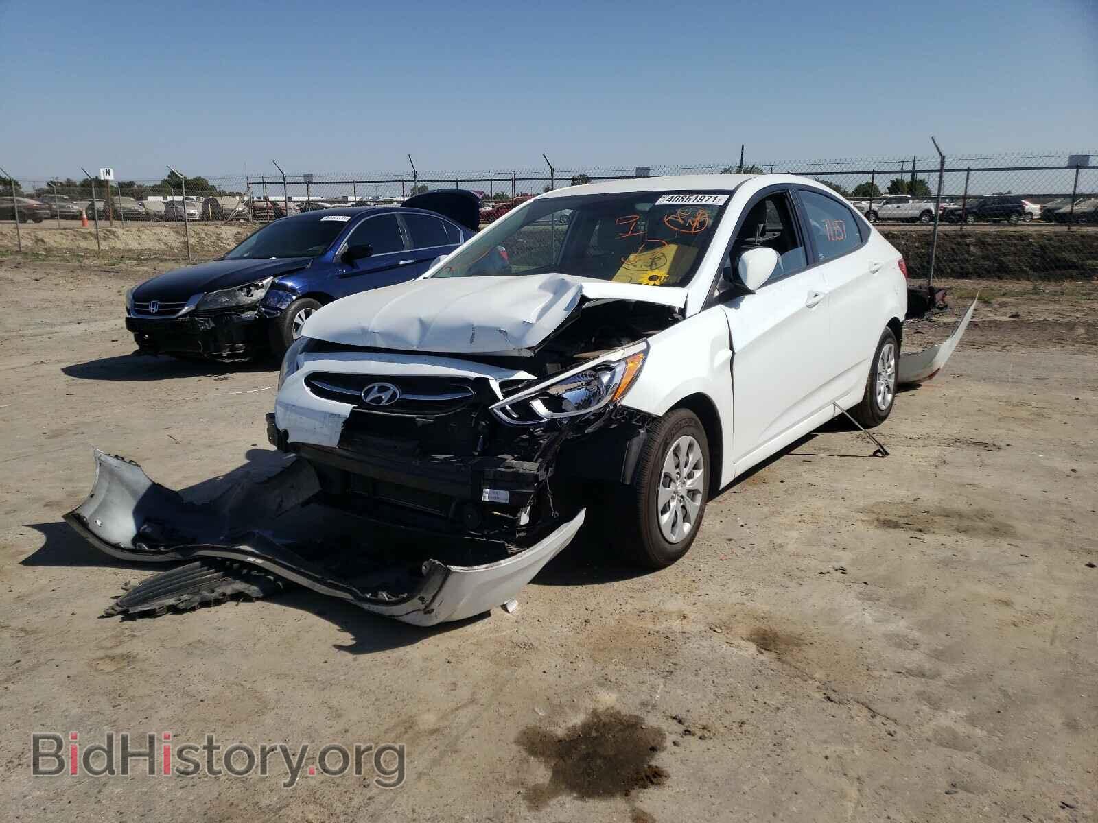 2015 HYUNDAI ACCENT - VIN: KMHCT4AE0FU795585 - Фото 2