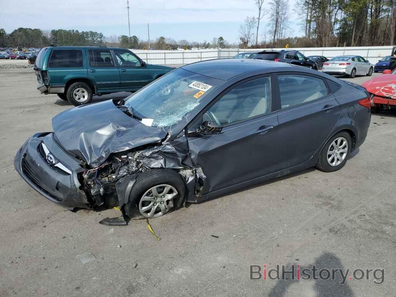 Photo KMHCT4AE5CU161877 - HYUNDAI ACCENT 2012