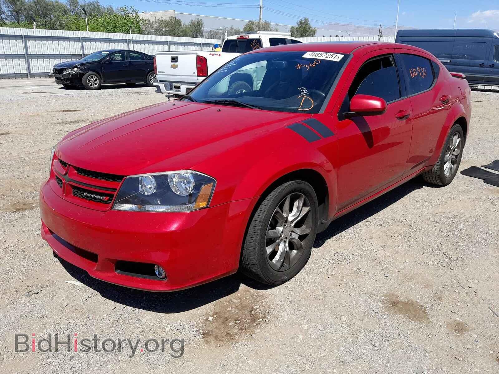 2013 DODGE AVENGER - VIN: 1C3CDZBG2DN587251 - Photo 2