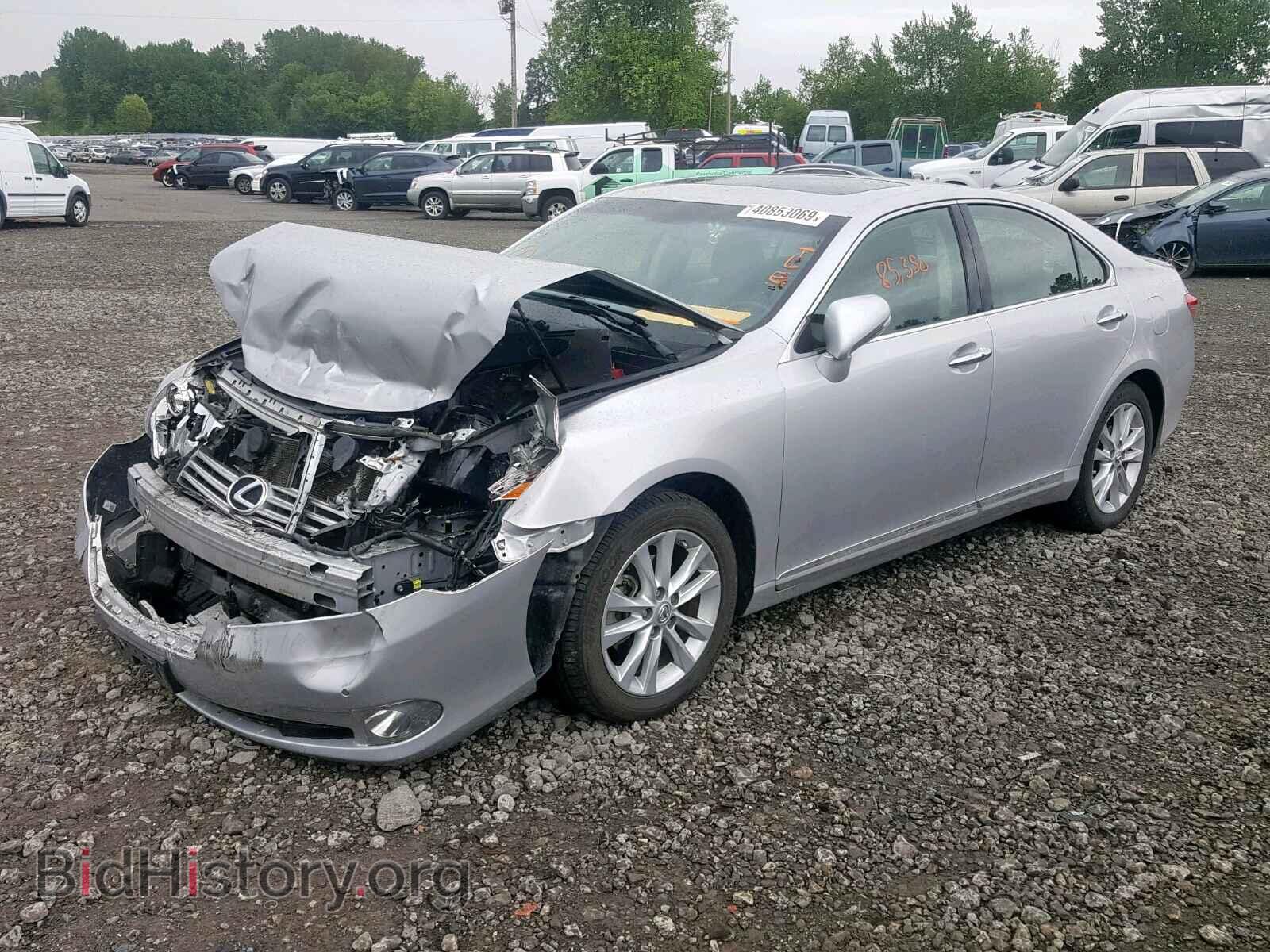 2011 LEXUS ES350 - VIN: JTHBK1EG0B2461042 - Фото 2