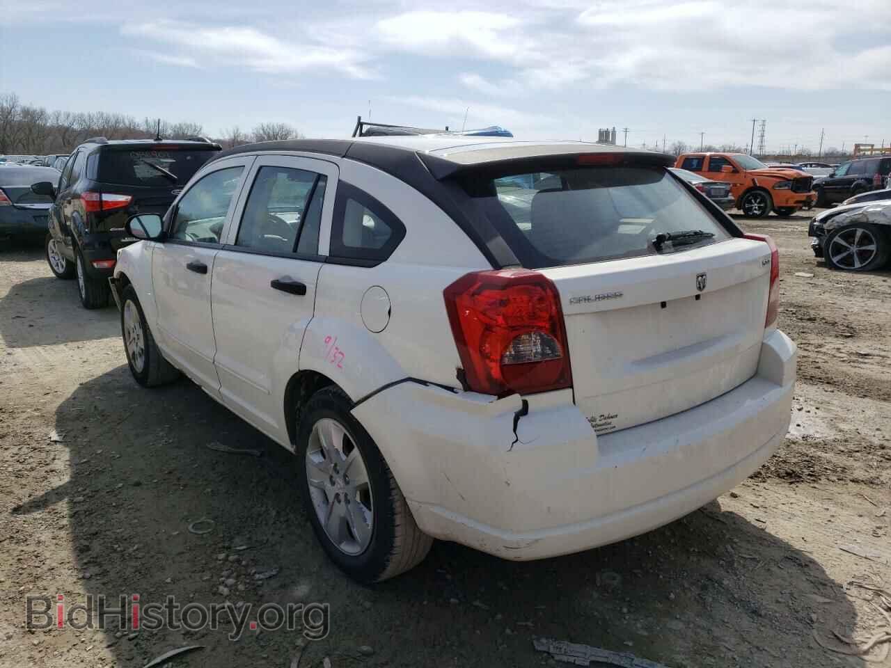 2007 DODGE CALIBER - VIN: 1B3HB48B27D408420 - Фото 3