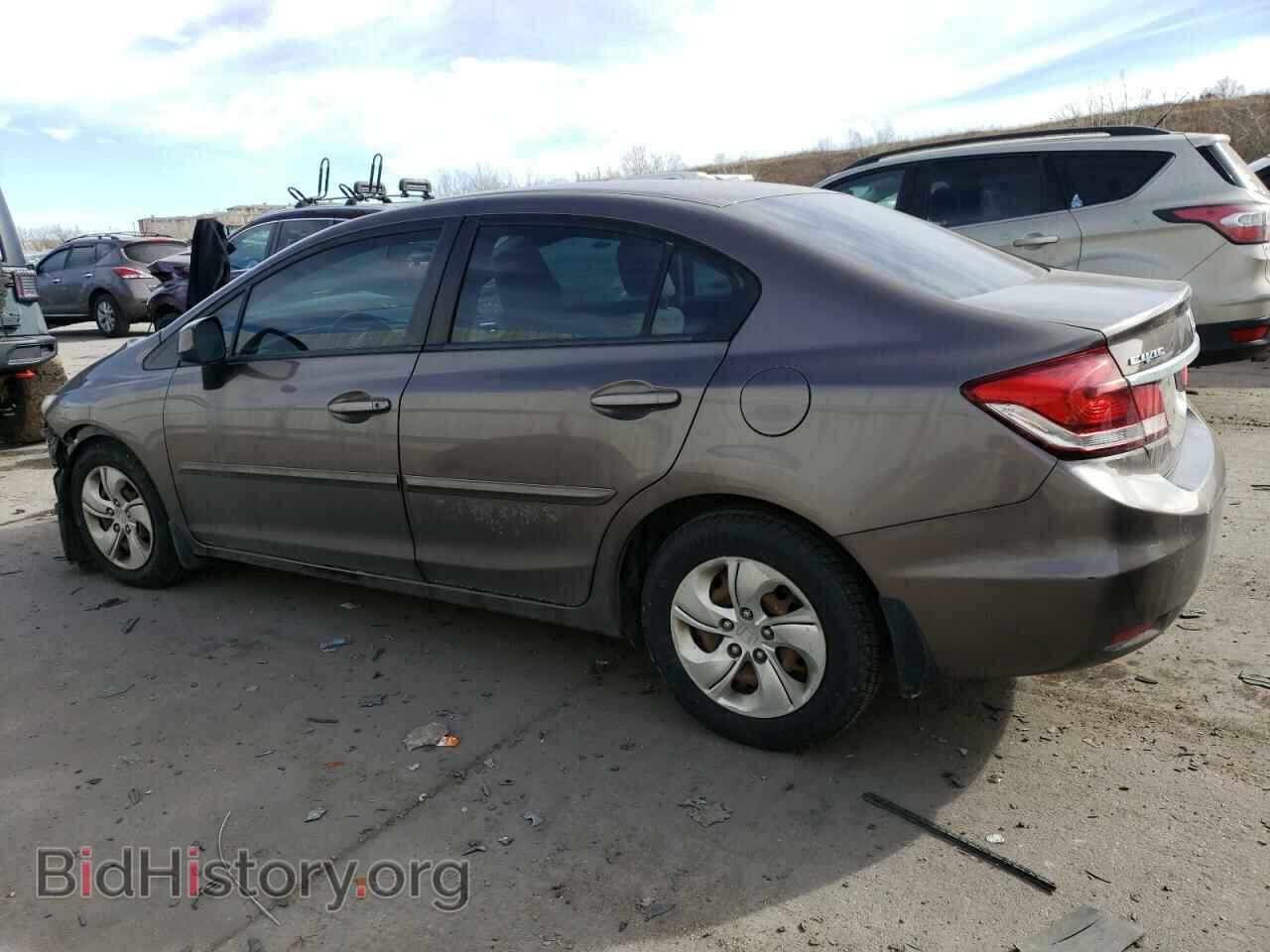 2013 HONDA CIVIC - VIN: 2HGFB2F5XDH574255 - Фото 2