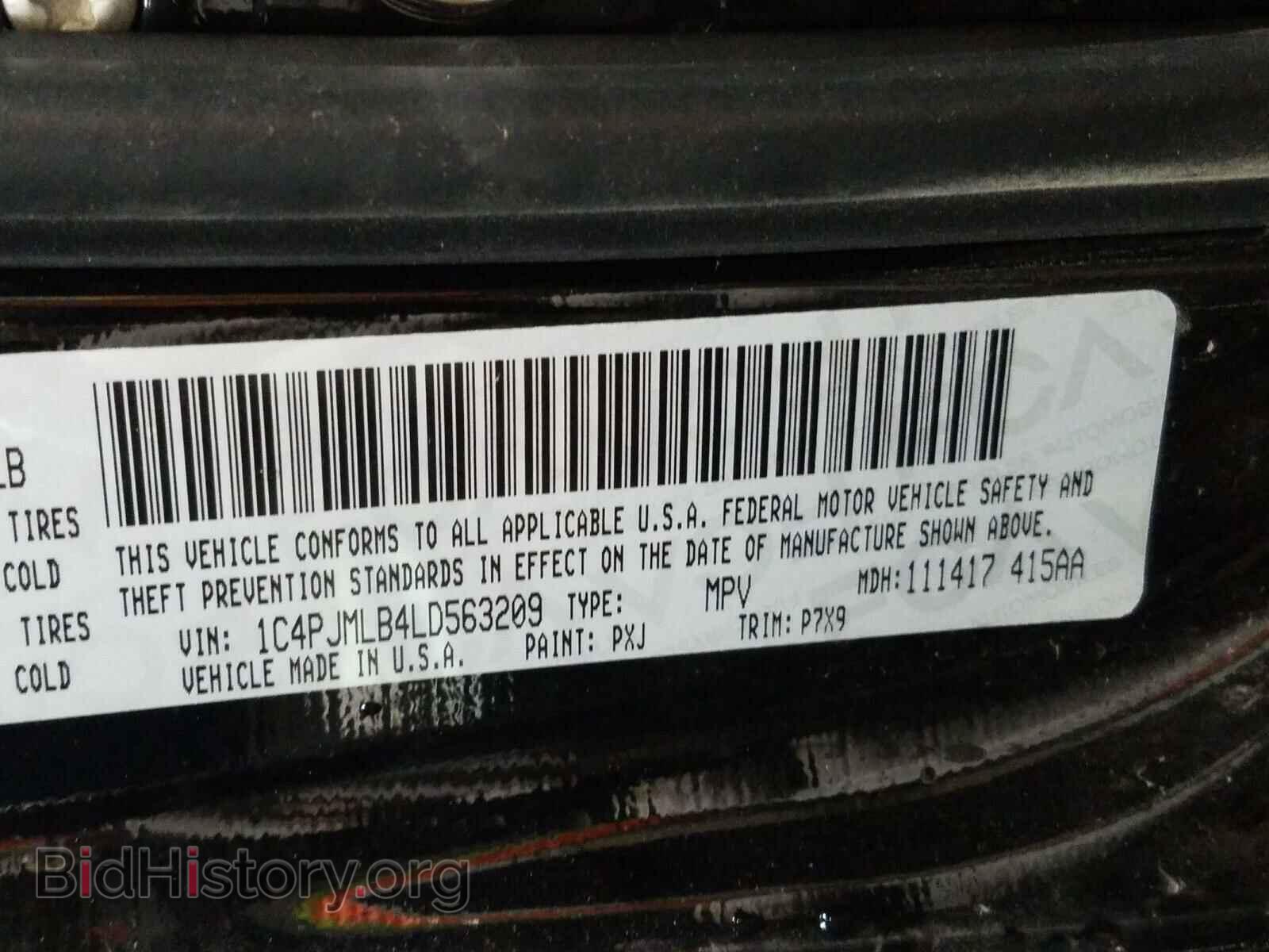 2020 JEEP CHEROKEE - VIN: 1C4PJMLB4LD563209 - Фото 10
