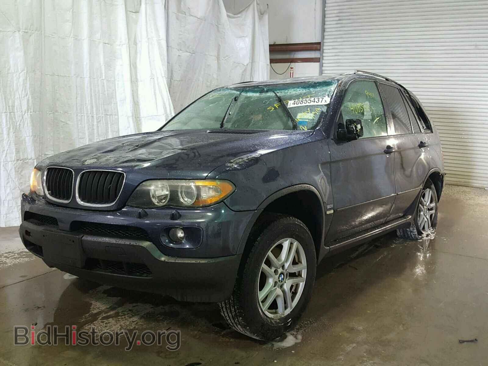 2006 BMW X5 - VIN: 5UXFA13586LY35628 - Фото 2
