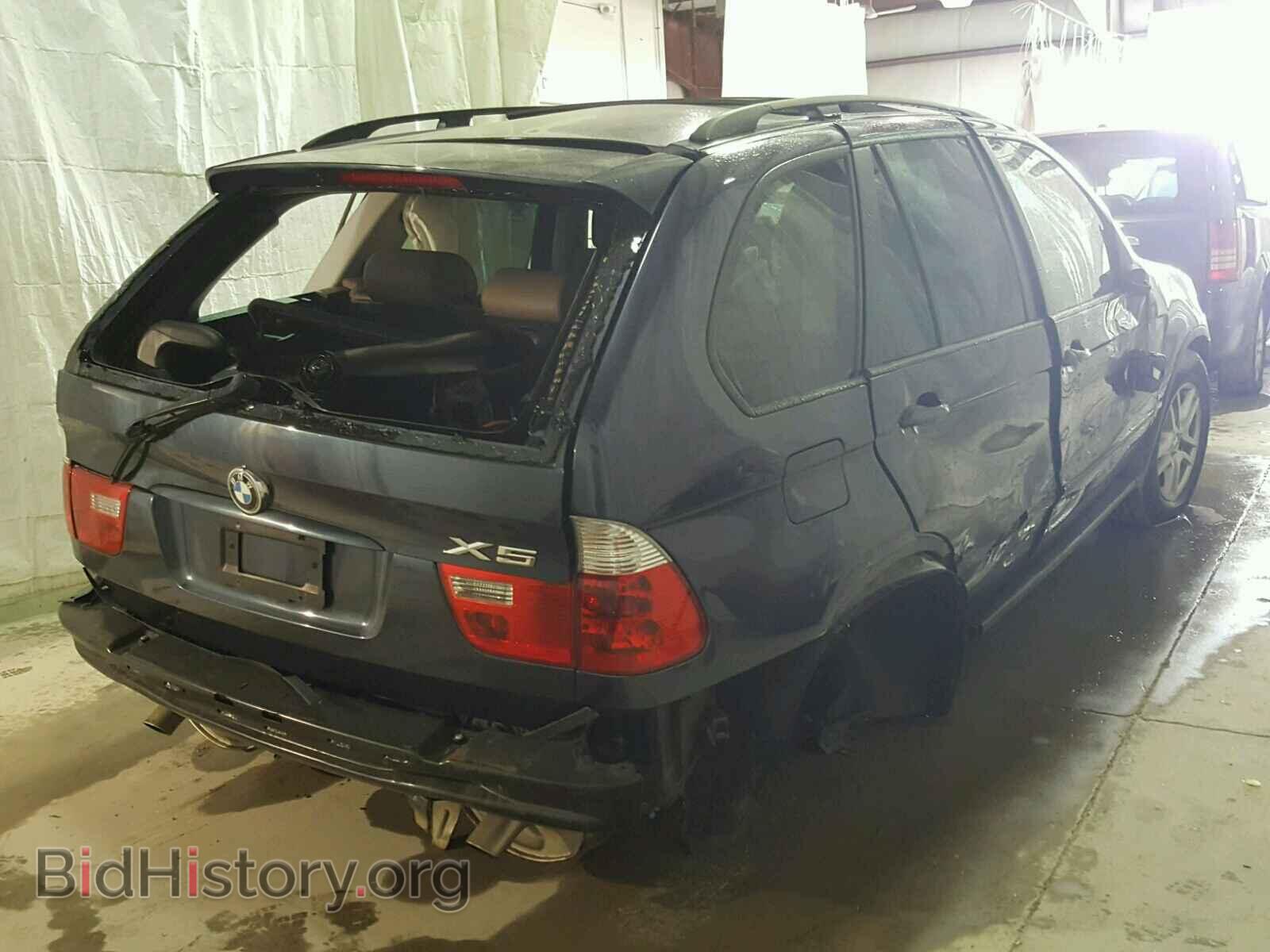 2006 BMW X5 - VIN: 5UXFA13586LY35628 - Фото 4