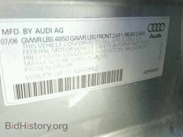 2007 AUDI A4 - VIN: WAUDF78E17A054952 - Photo 10