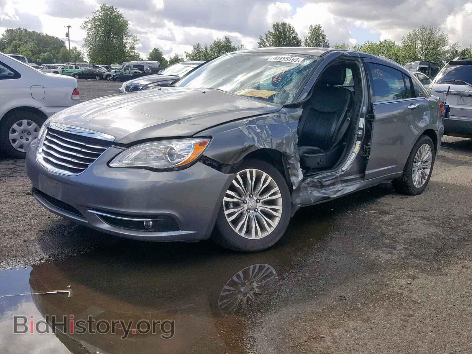 2012 CHRYSLER 200 - VIN: 1C3CCBCB5CN224437 - Фото 2