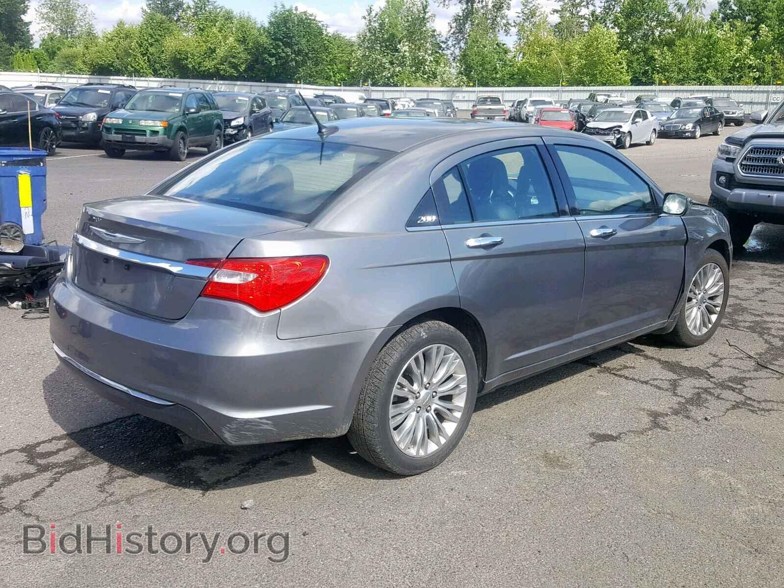 2012 CHRYSLER 200 - VIN: 1C3CCBCB5CN224437 - Фото 4