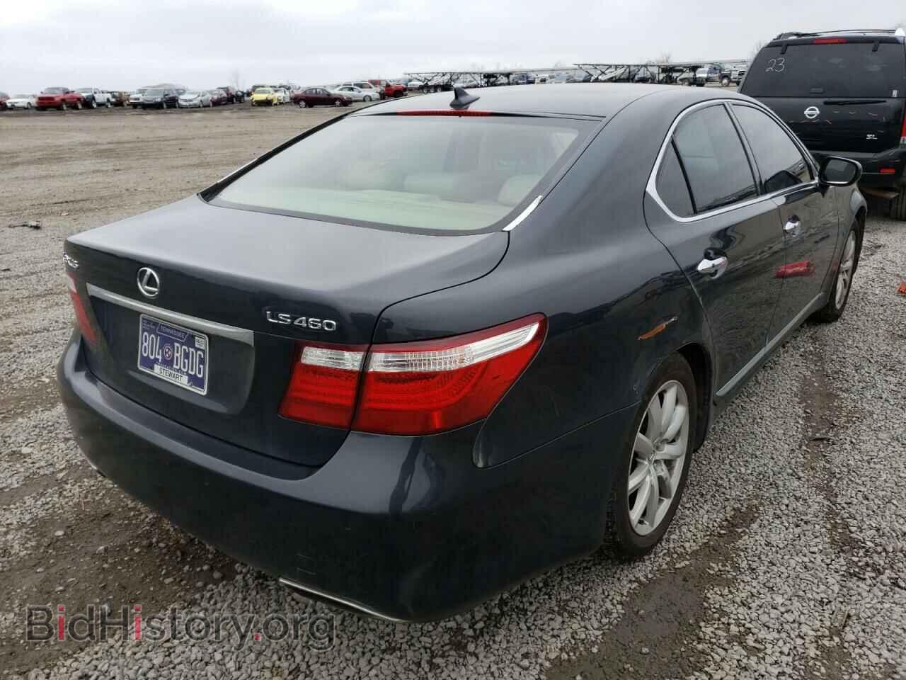 2007 LEXUS LS460 - VIN: JTHBL46F175016576 - Фото 3