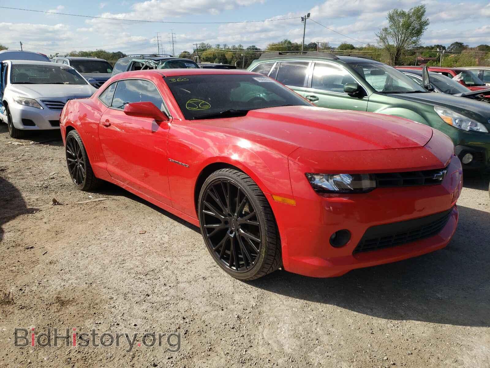 Photo 2G1FB1E34E9237514 - CHEVROLET CAMARO 2014