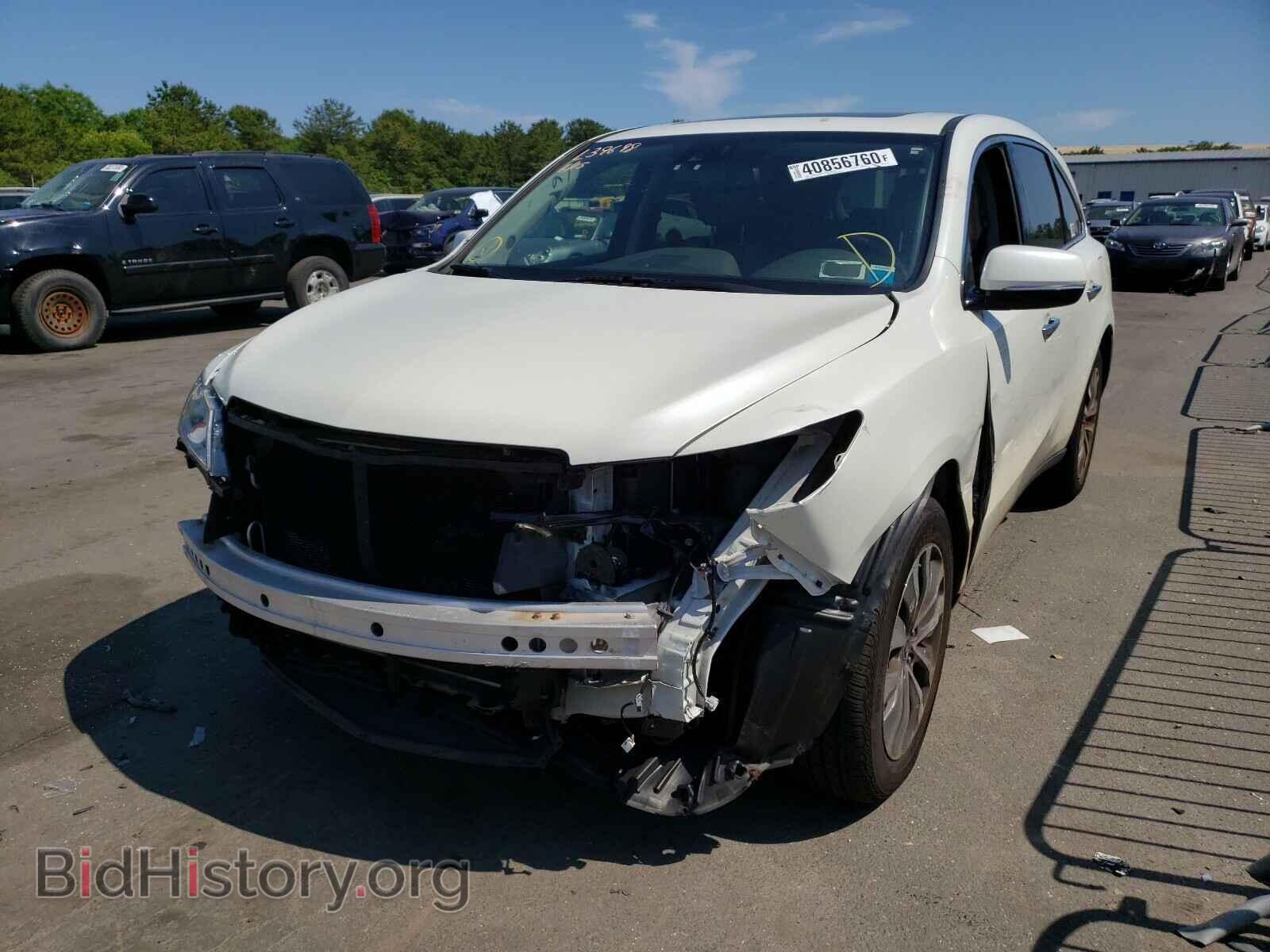 2015 ACURA MDX - VIN: 5FRYD4H46FB027573 - Фото 2
