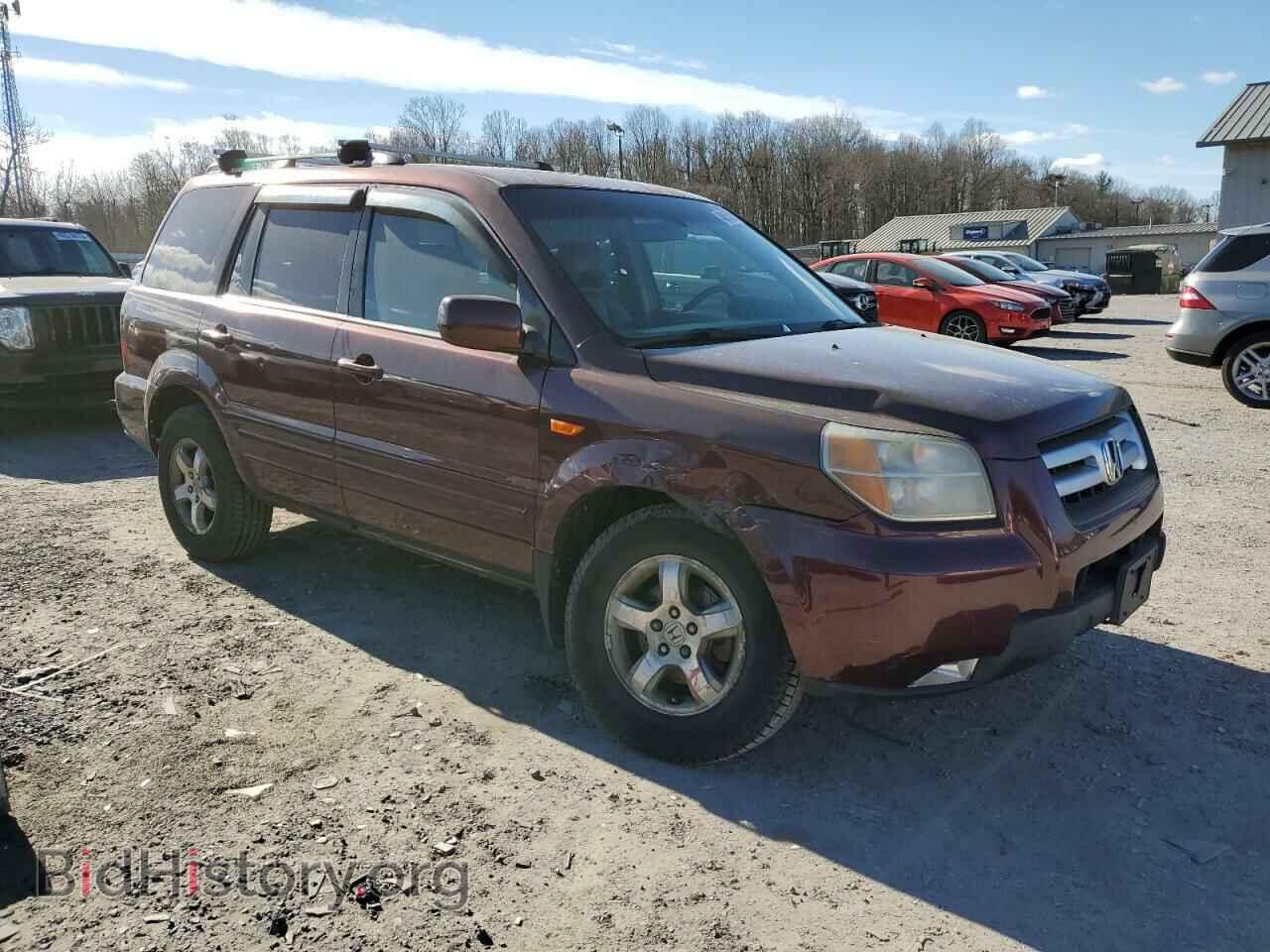 2007 HONDA PILOT - VIN: 2HKYF18587H535386 - Фото 4