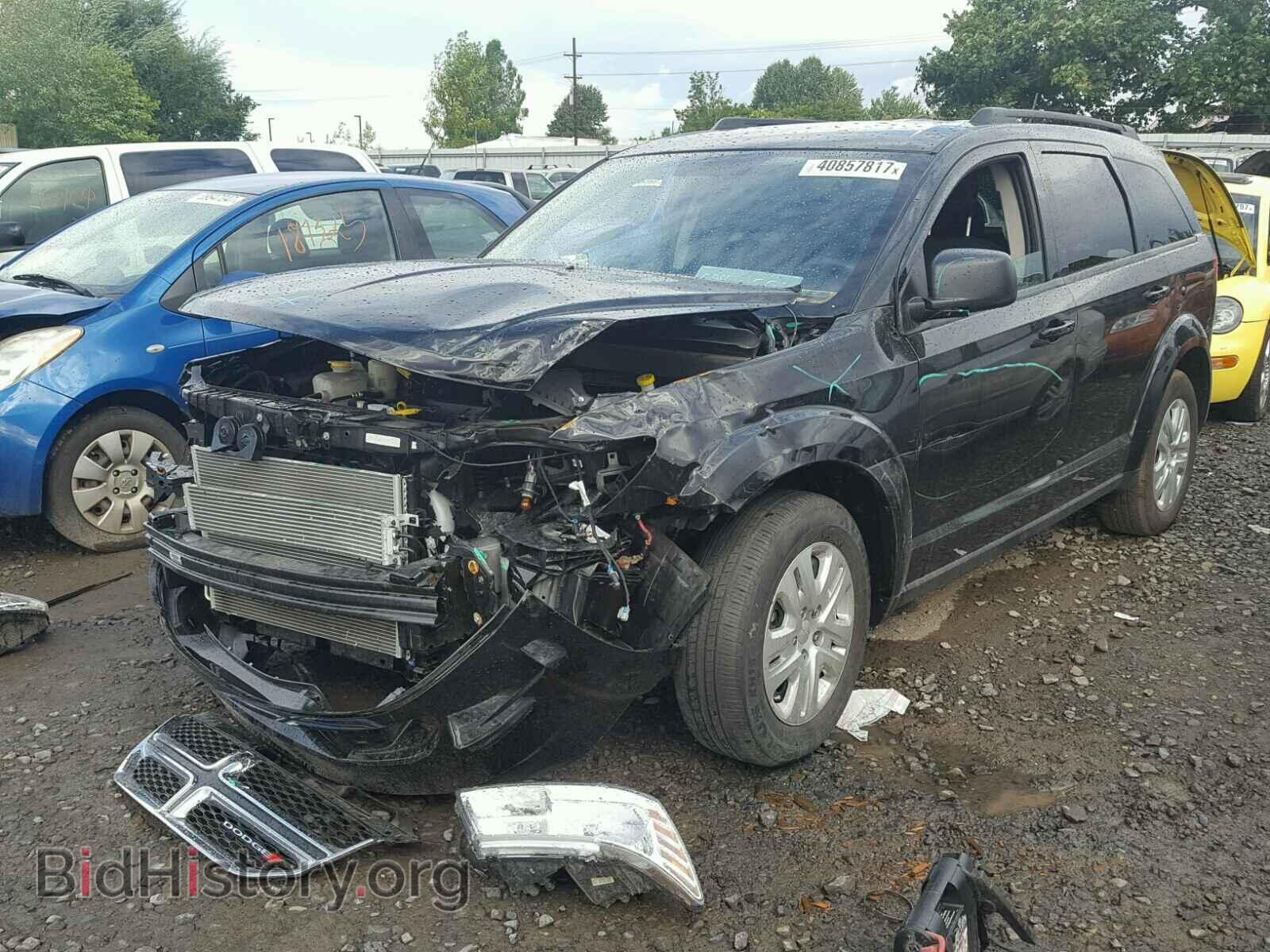 2017 DODGE JOURNEY - VIN: 3C4PDCAB4HT561997 - Фото 2