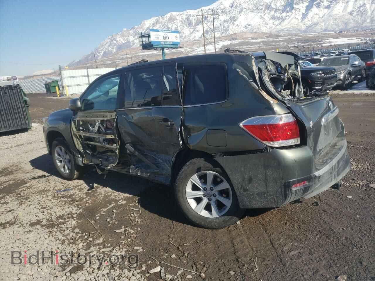 2013 TOYOTA HIGHLANDER - VIN: 5TDBK3EH8DS246252 - Фото 2