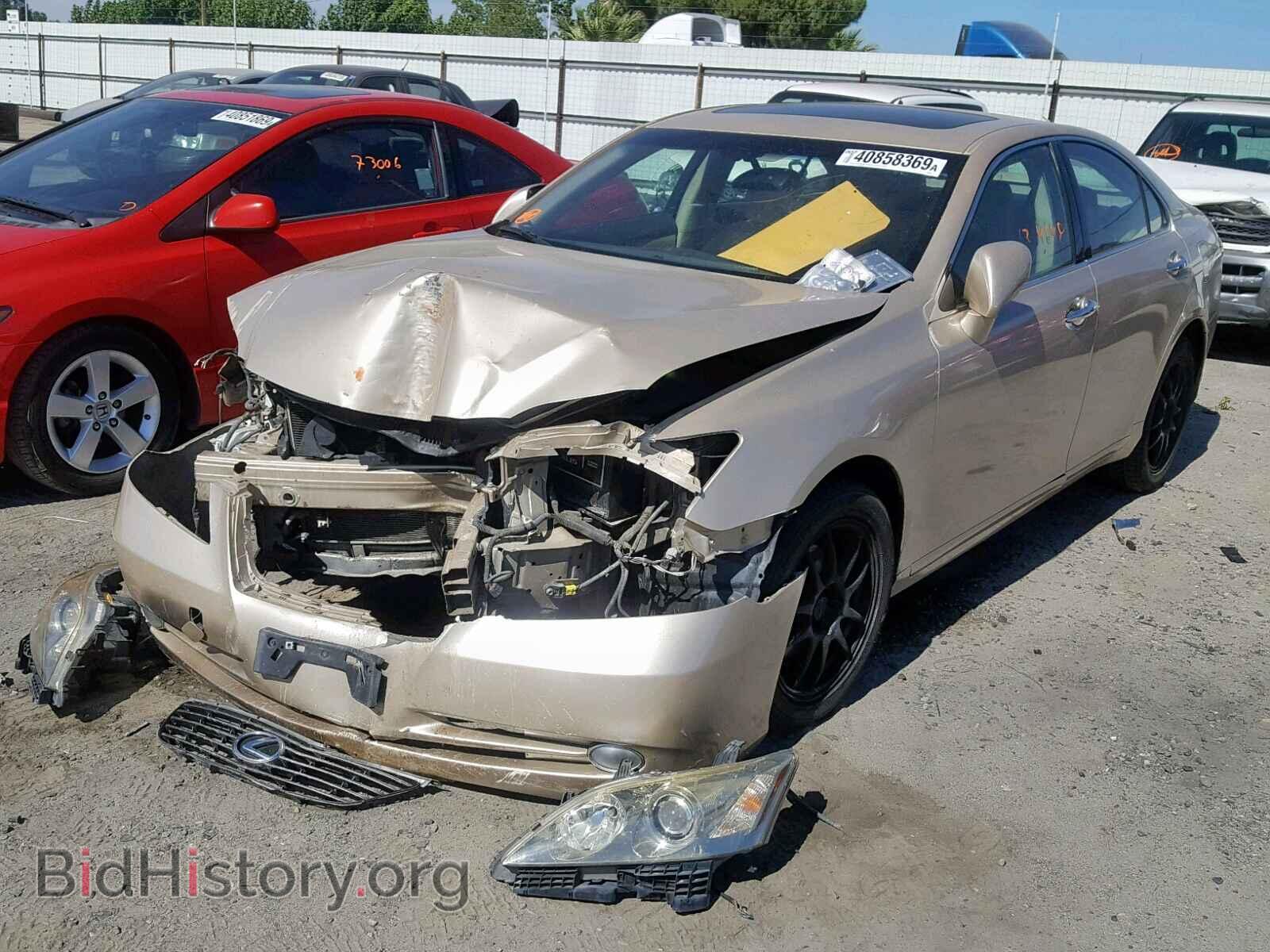 2007 LEXUS ES350 - VIN: JTHBJ46G872008541 - Фото 2