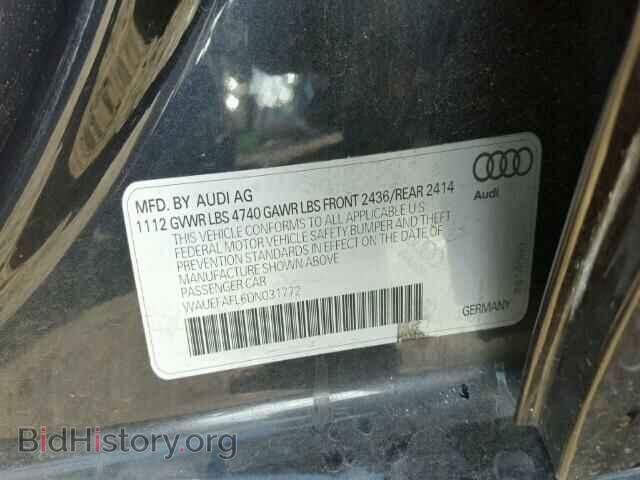 2013 AUDI A4 - VIN: WAUEFAFL6DN031772 - Фото 9