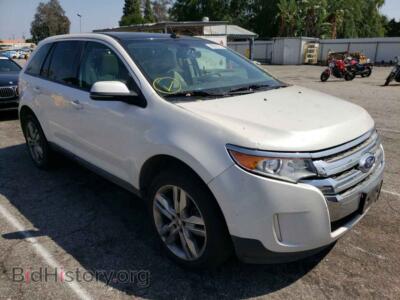 2012 Ford EDGE Edge SEL, белый — VIN 2FMDK4JC3CBA04408, Copart