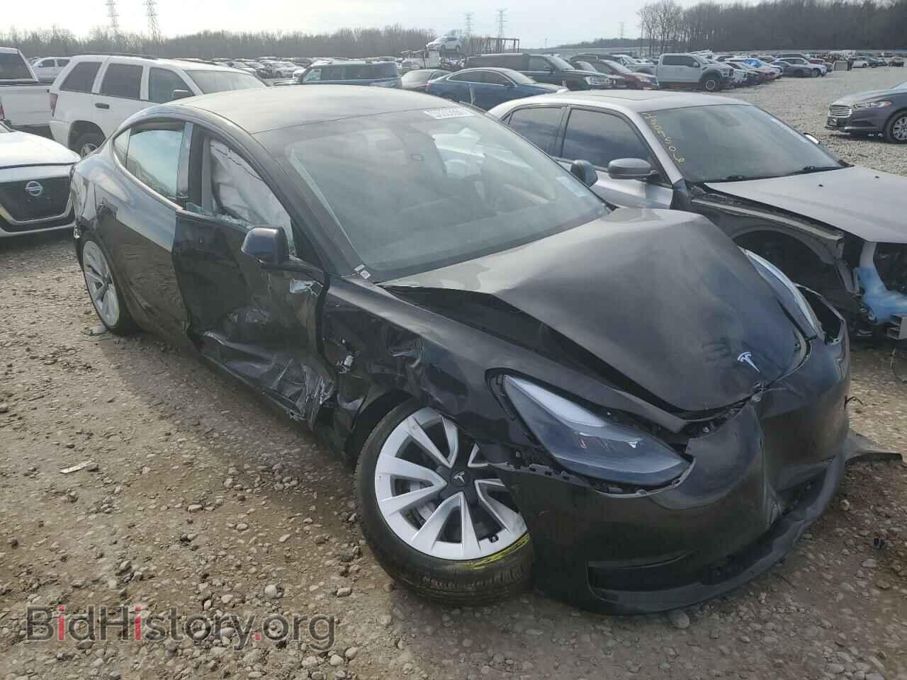 2022 TESLA MODEL 3 - VIN: 5YJ3E1EA5NF368804 - Фото 4